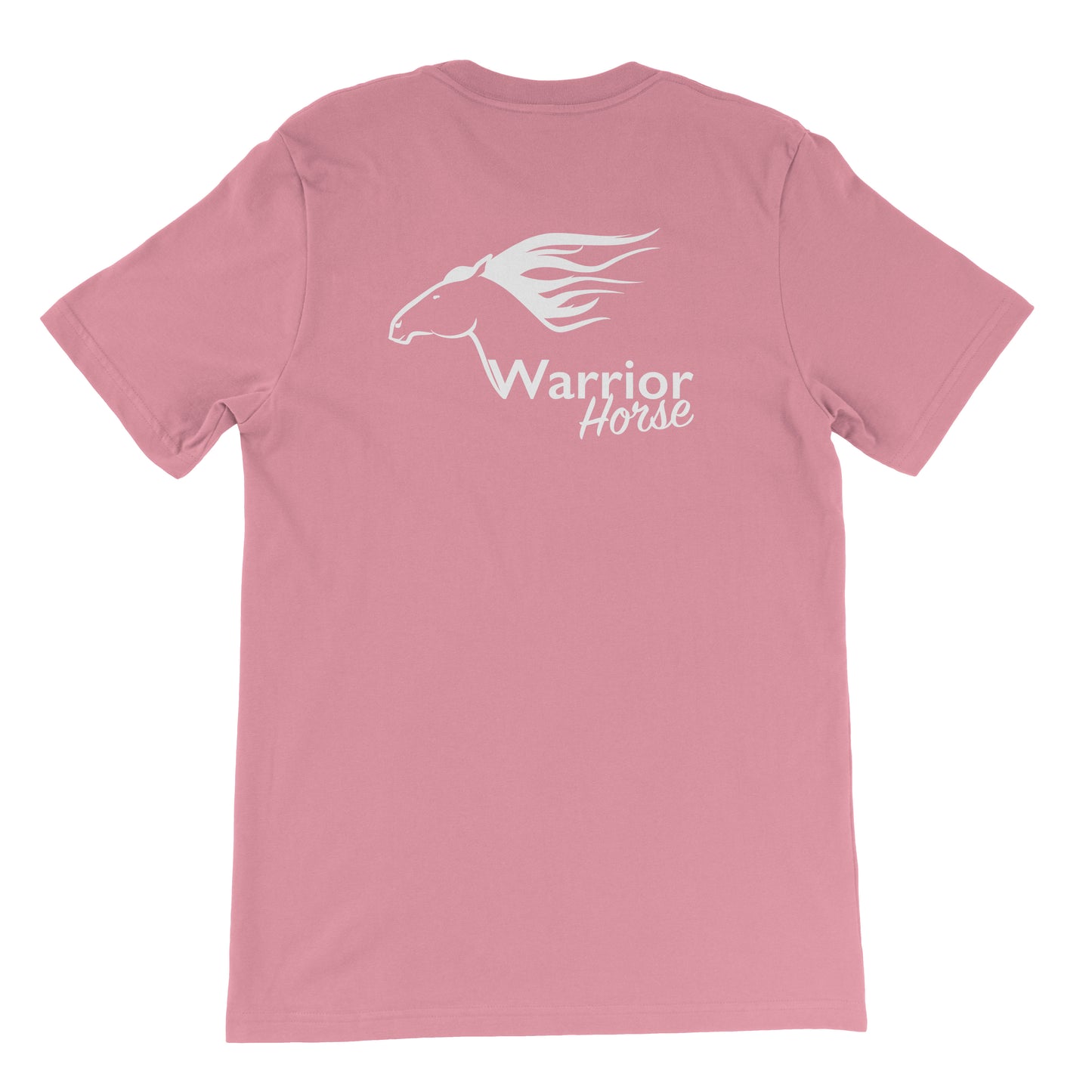 Pink Shirt / White Logo