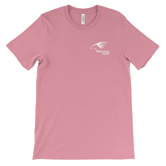 Pink Shirt / White Logo